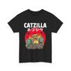 Catzilla Tshirt | Catzilla Shirt | Catzilla T-shirt | Funny Black Cat Shirt I Unisex T-Shirt