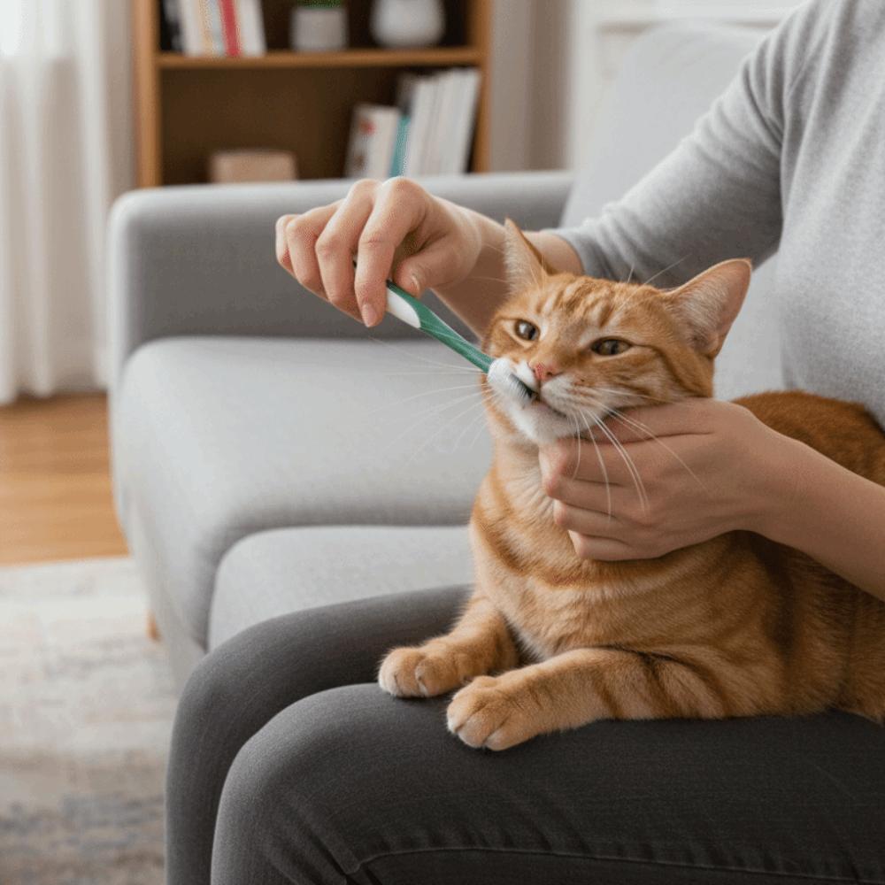 2pcs 360 Degree Cleaning Dog Toothbrush Micro Head Bite Resistant Teeth Cleaning Brush Soft Hair Bristles Pet Dental Care Kit