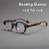Retro Circular Reading Glasses with UV and Radiation Resistant Lenses