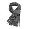 Solid Color Scarf Korean Atmosphere Wool Cashmere Scarf Women's Winter Warmth Versatile Cotton Scarf