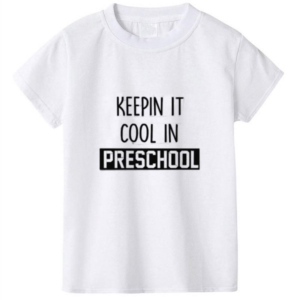 Cotton Boys T Shirt Summer 2026 Printed Short Sleeve O-Neck Fashion Children T-Shirt For Kids Boys Tee Shirt Girls Tops Clothes