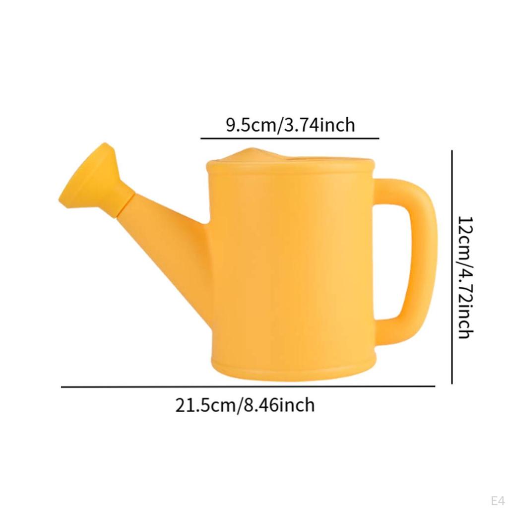 Small Watering Can 23.7oz with Sprinkler Head Household Ergonomic Handle Sprinkling Kettle for Beach