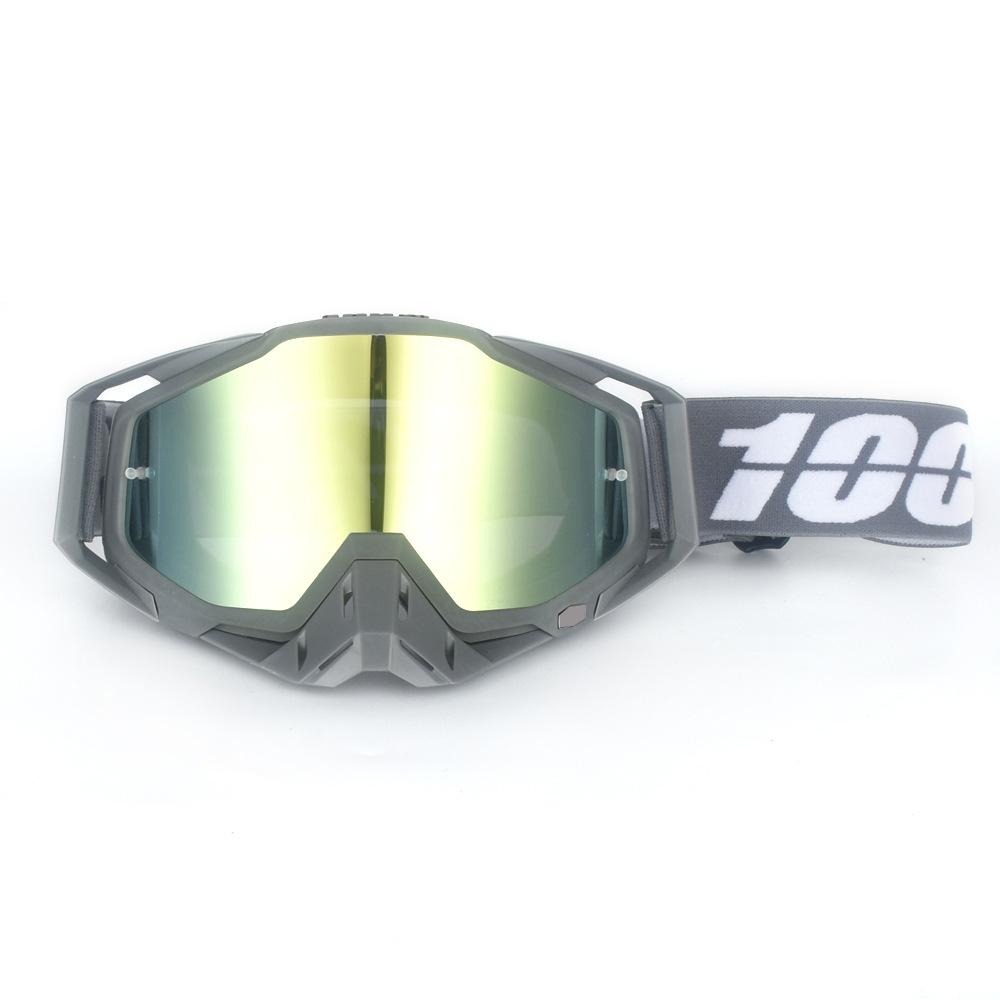 Motorcycle Goggles Color Off-road Helmet Goggles Windproof Sand Riding Glasses Ski Goggles