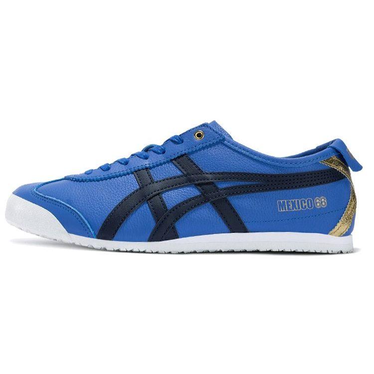 ONITSUKA TIGER Mexico 66 Leather Comfortable Shock Absorbing Non-Slip Wear-Resistant Balanced Lightweight Low-Top Casual Shoes 1183B511-400