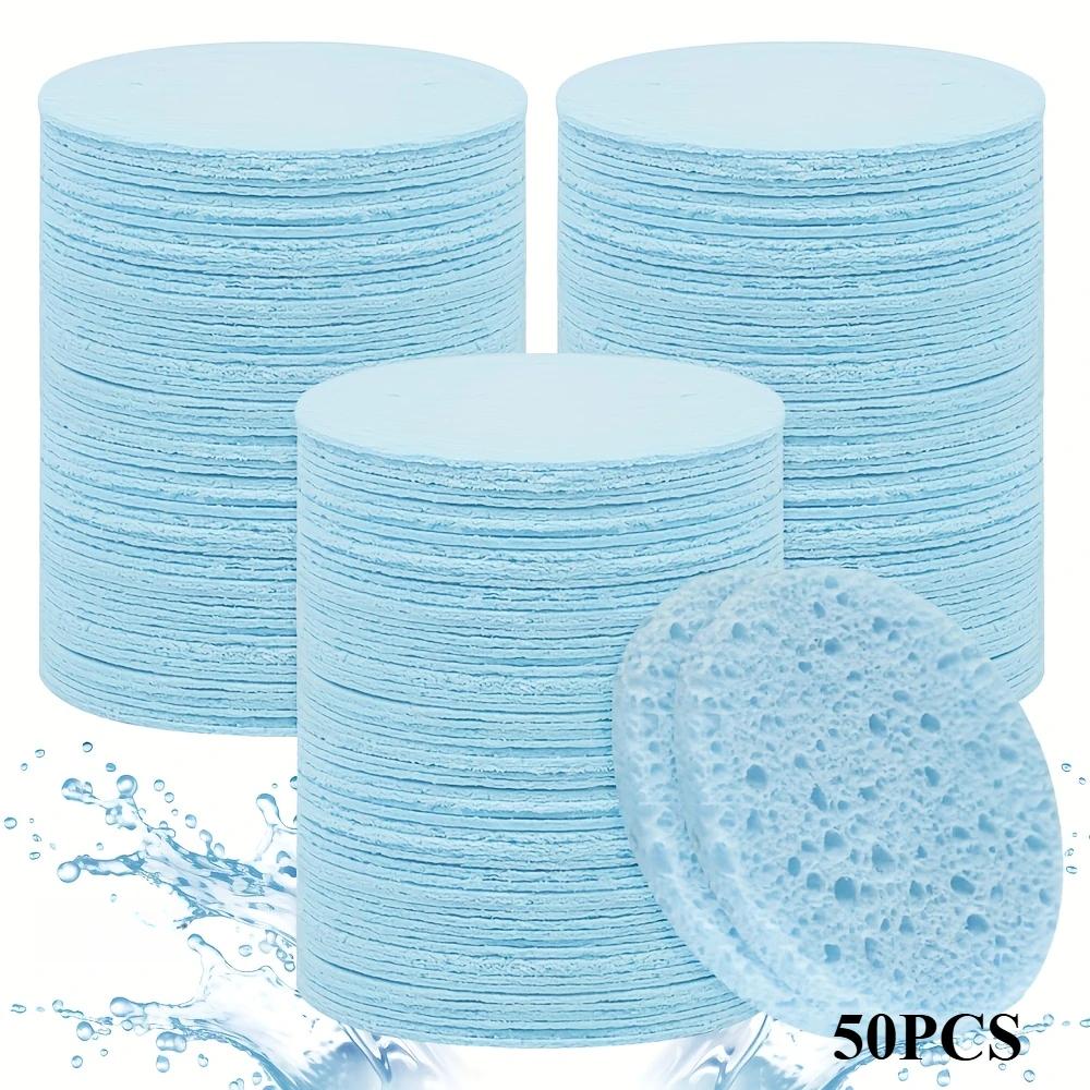 50/20/10PCS Compressed Facial Sponge Cosmetic Hydrotherapy Sponge Suitable for Daily Cleansing, Makeup Removal, and Exfoliation