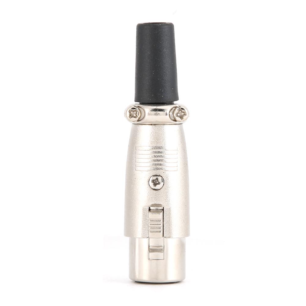 10pcs Japanese-Style Audio Microphone Female Head XLR Adapter Connector with Screw