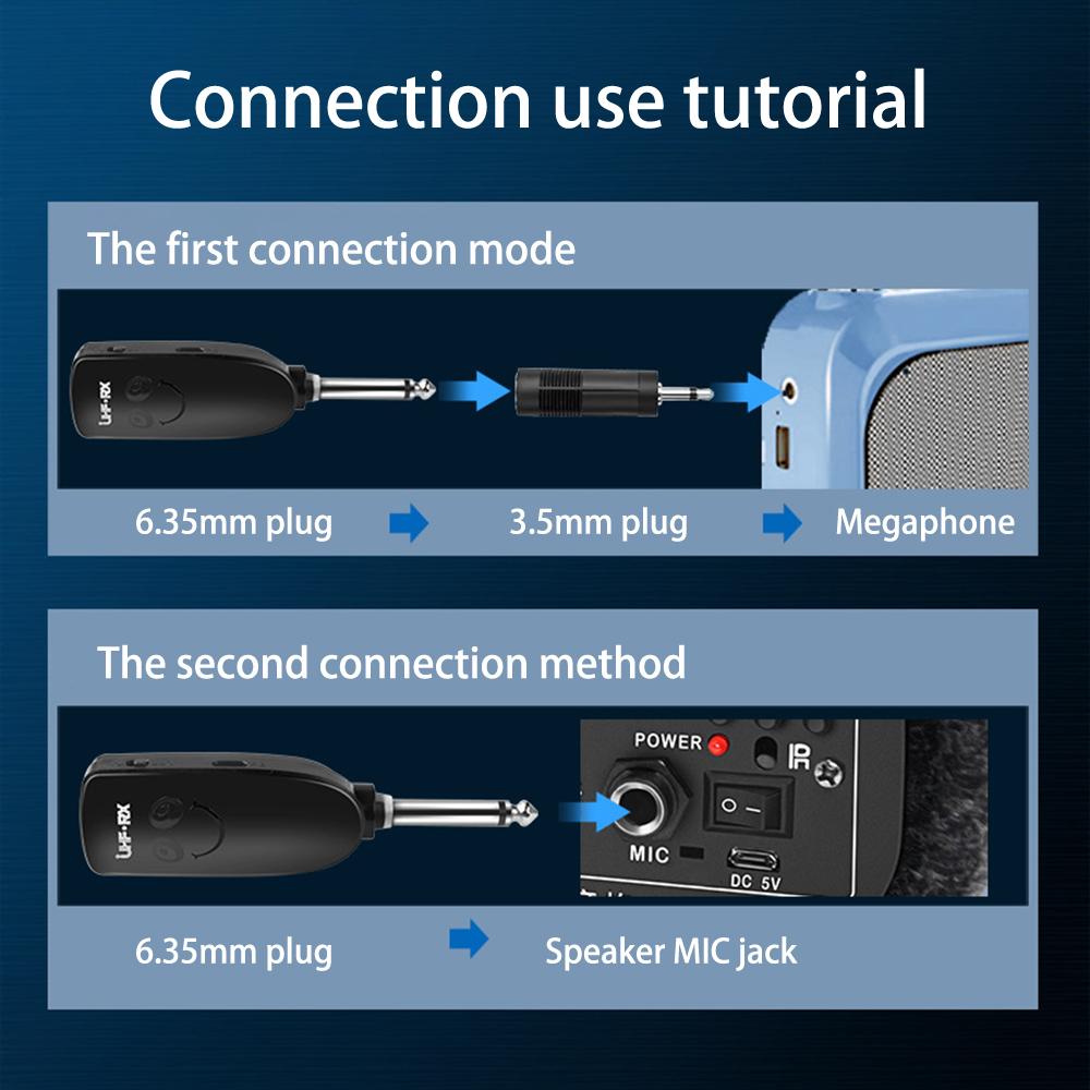Wireless Microphone Professional Musical Instrument Pickup Amplifier Condenser Mic Receiver Transmitter For Saxophone Trumpet