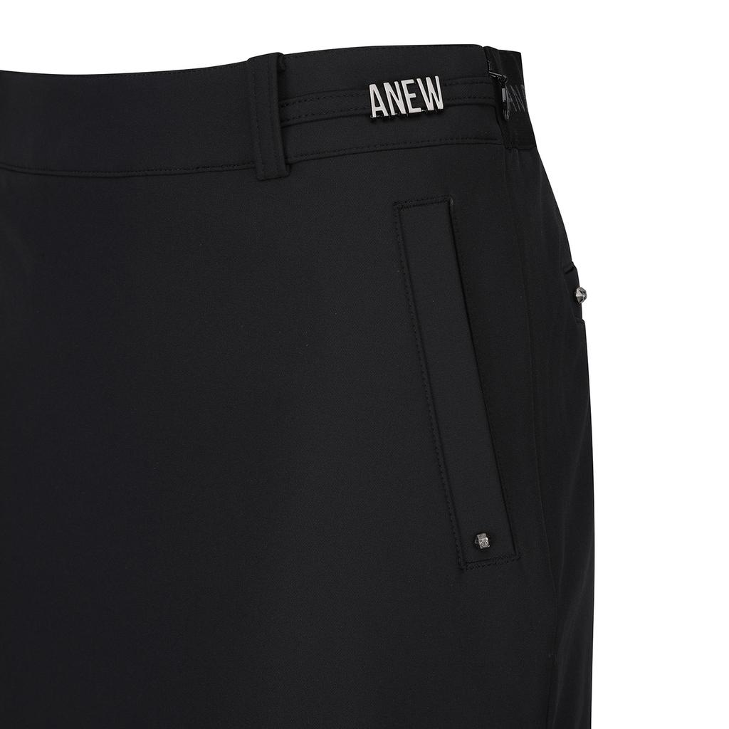 ANEW GOLF W Fleece Incision Point A-Line Sq_Bk