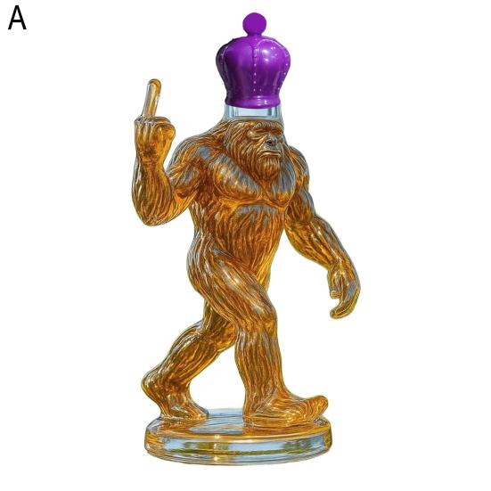 Savage Whiskey Bottle Decanter for Men Unique Wine Decanter Funny Savage Shaped