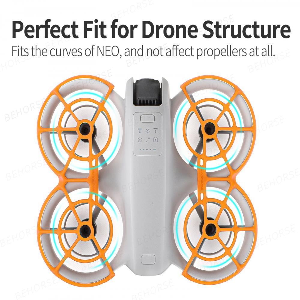 Filter Set for DJI Neo Battery Bag Propeller Landing Gear Propeller Guard Lens Protective Film for DJI Neo Drone Accessories Kit