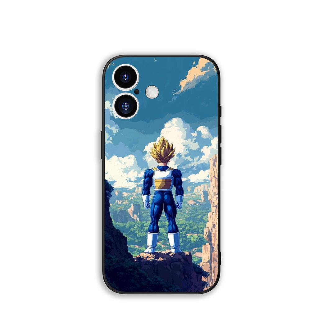for Motorola Moto G54 G05 G24 G55 G75 G85 G15 G57 G86 Power Edge 50 30 Ultra Fusion neo Pro Case Son Gokus Dragon Vegeta Ball Z