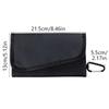 Fishing Lure Storage Wallet Waterproof Bait Bag Fishing Tackle Bag With Carabiner Soft Bait Case Fishing Rig Bag Tackleaccessory