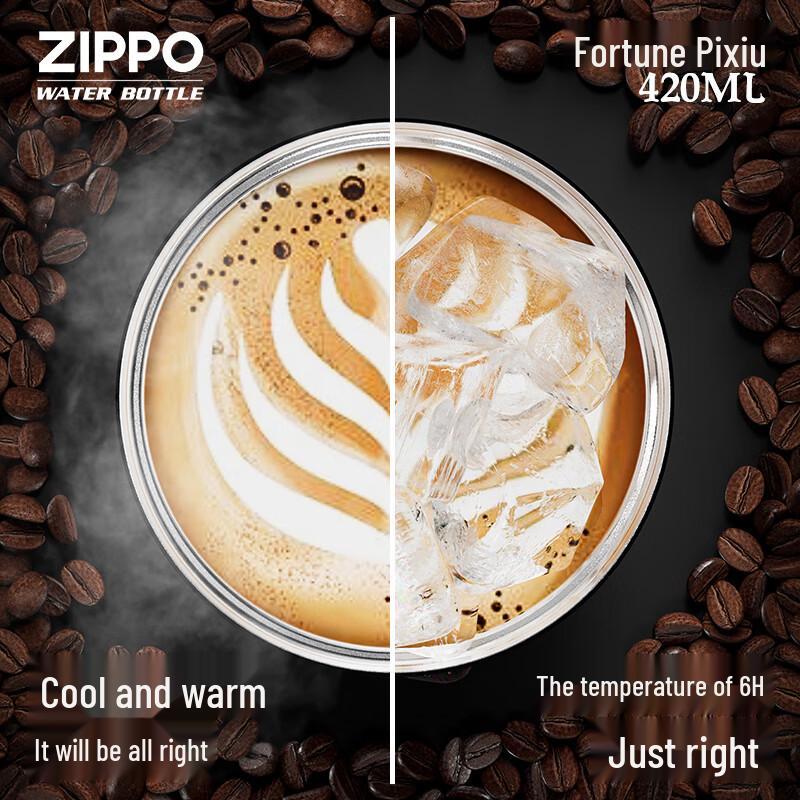 Zippo Portable Insulated Stainless Steel Mug