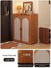 Large Capacity Narrow Vertical Shoe Cabinet for Entryway