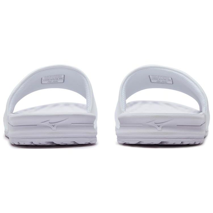 Mizuno Alpha SR4 Trendy Versatile Non-Slip Durable Slide Sandals Unisex Footwear White Platinum P1GJ230409