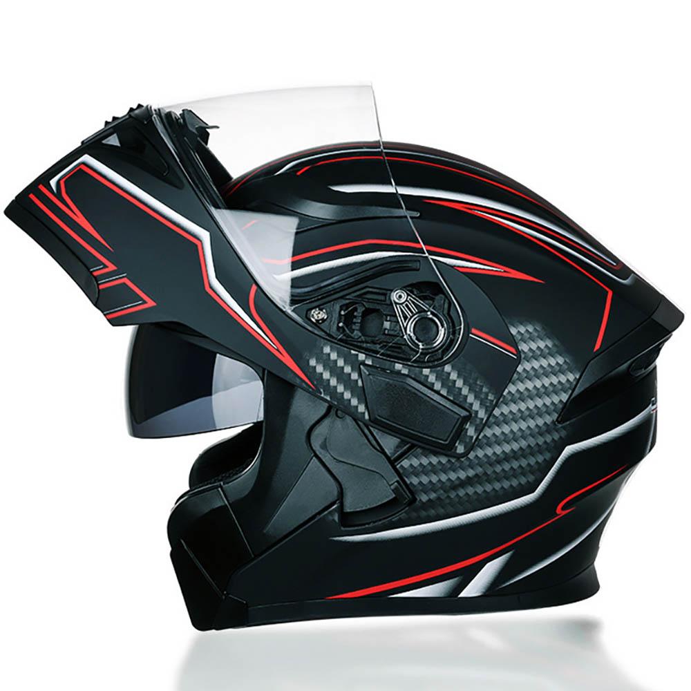 Cască Motocicletă Cască Motocicletă Full Face Accesorii Motocicletă Bărbați Și Femei Impermeabilă Protecție Solară Cască Certificată DOT