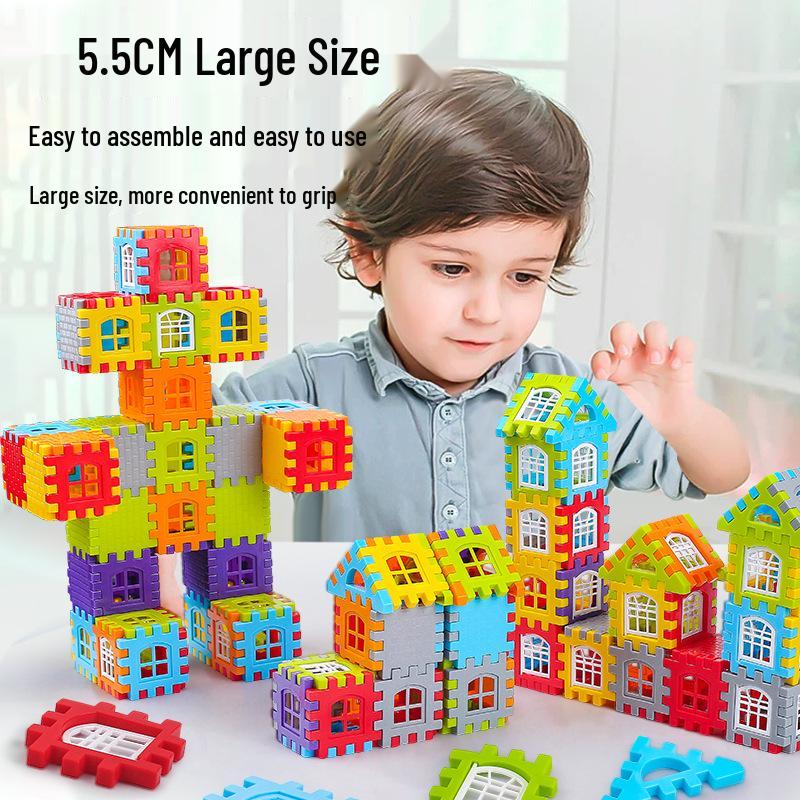 PlayHouse Blocks: Large 3-Year+ Building Set for Boys & Girls