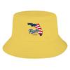 Patriotic USA State Flag Silhouette FisherUnisex Hat Winter Cap