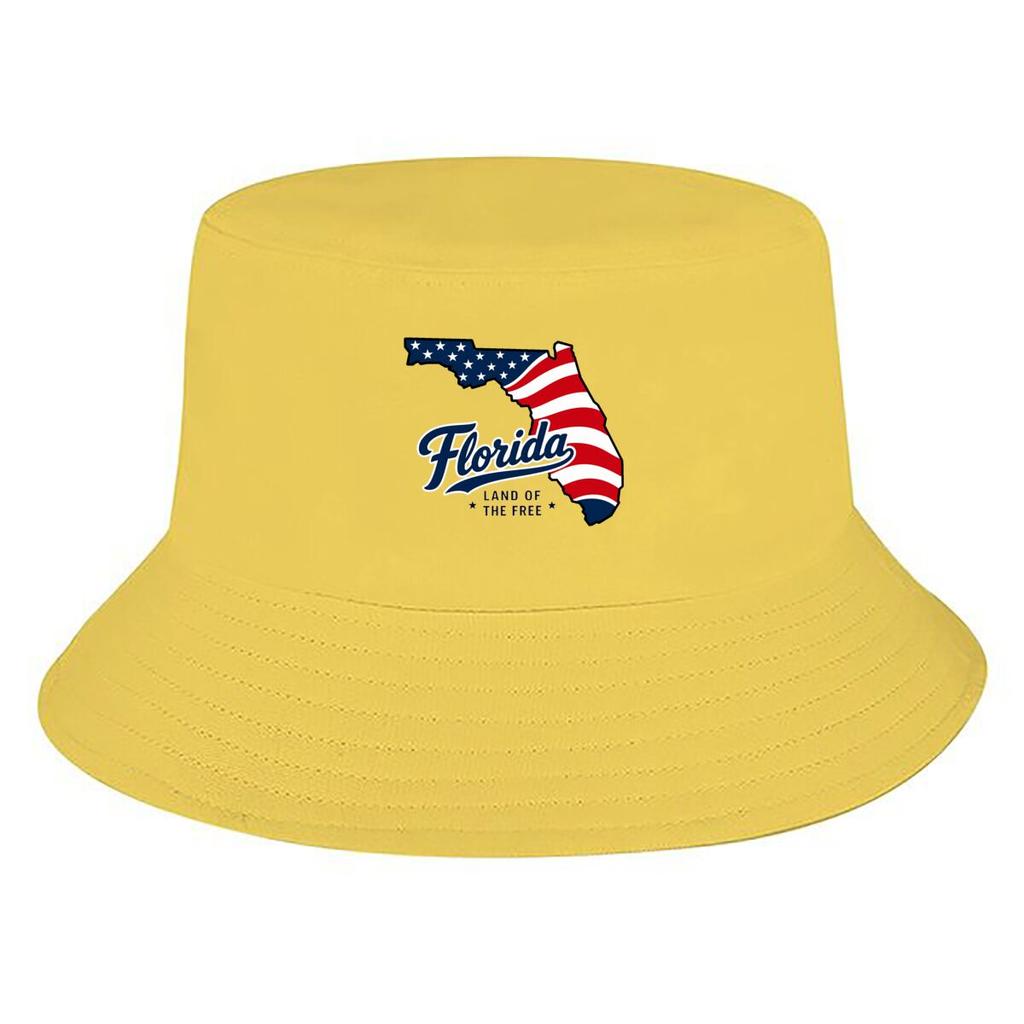 Patriotic USA State Flag Silhouette FisherUnisex Hat Winter Cap