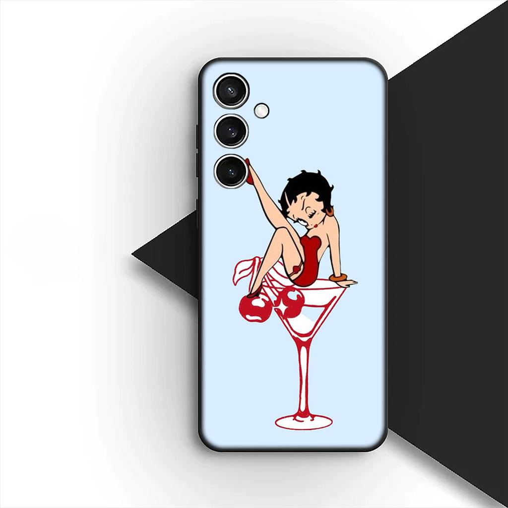 Anime B-Bettys Lovely B-Boops Phone Cover Soft Case for Xiaomi Redmi 15 15C A4 A5 9A 9C NFC Note 9 8 9T 5G Casing