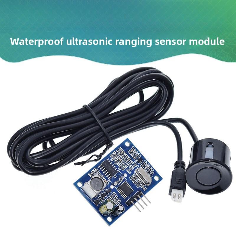 Waterproof Ultrasonic Distance Measuring Module, Integrated Ranging Sensor SR04T AJ-SR04M for Car Reversing