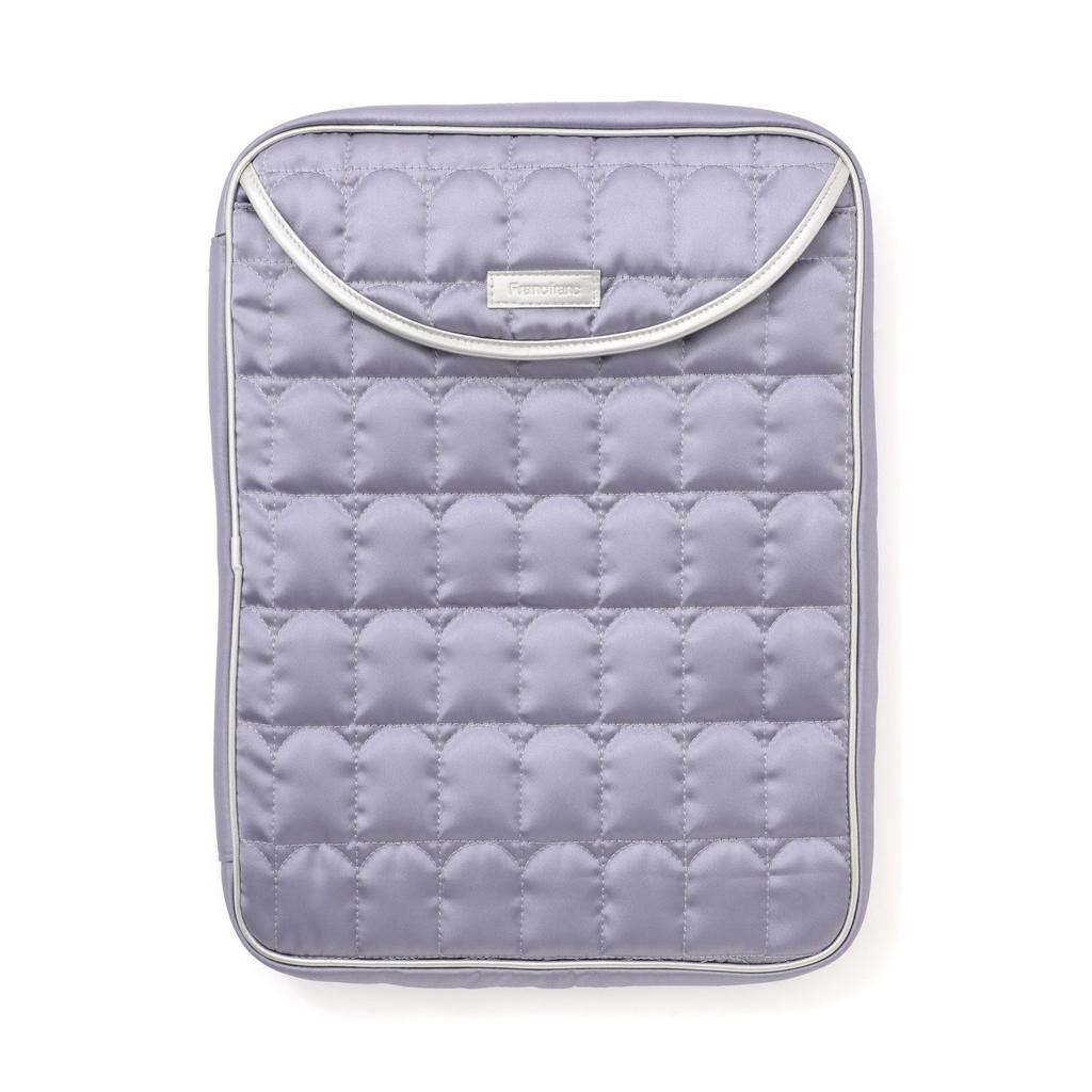 Francfranc Arch Quilt PC Case, 13-14 inch, Blue Gray