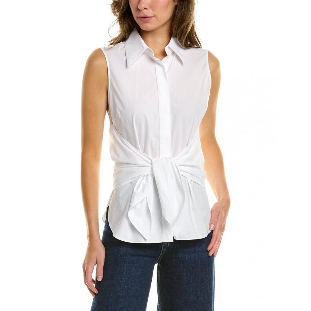 

Топ с галстуком из поплина Michael Kors