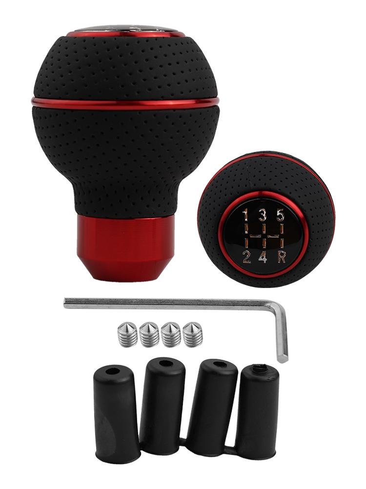 Premium lær 5-trinns girknott for de fleste manuelle biler og lastebiler