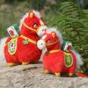Horse Doll 2026 Chinese New Year Zodiac Horse Doll Plush Toy Multiple Sizes Red Auspicious Blessings Fortune Doll