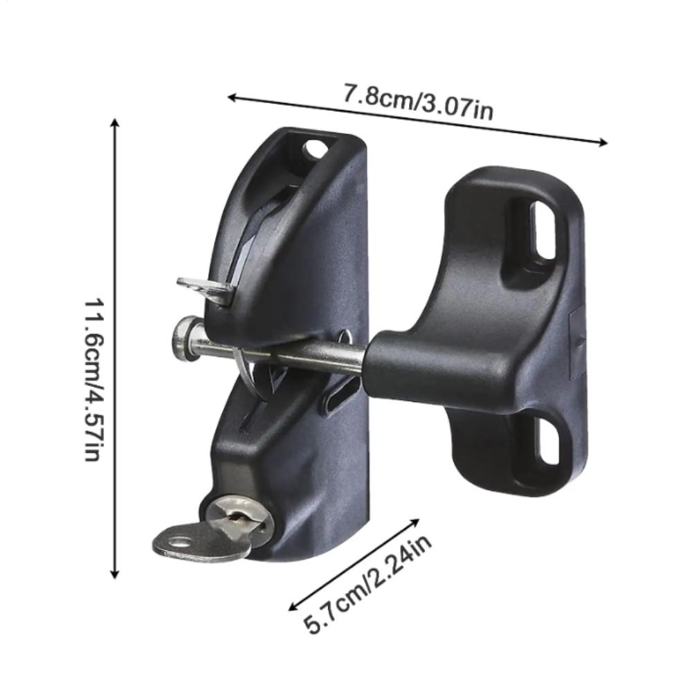 

Lockable Automatic Locking Gate Lock Automatic Locking Key Lock Gate Lock For Barn