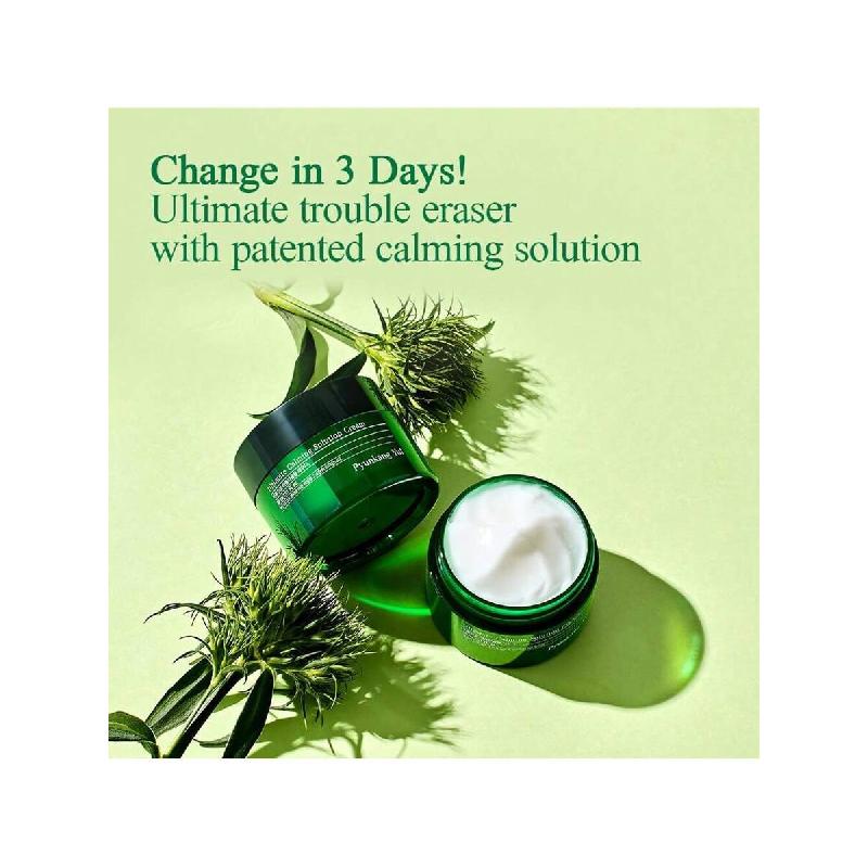 Pyunkang Yul Ultimate Calming Solution Cream For Sensitive Skin With Patented Ingredients, Moisturizer Intensely Calms (30ml)