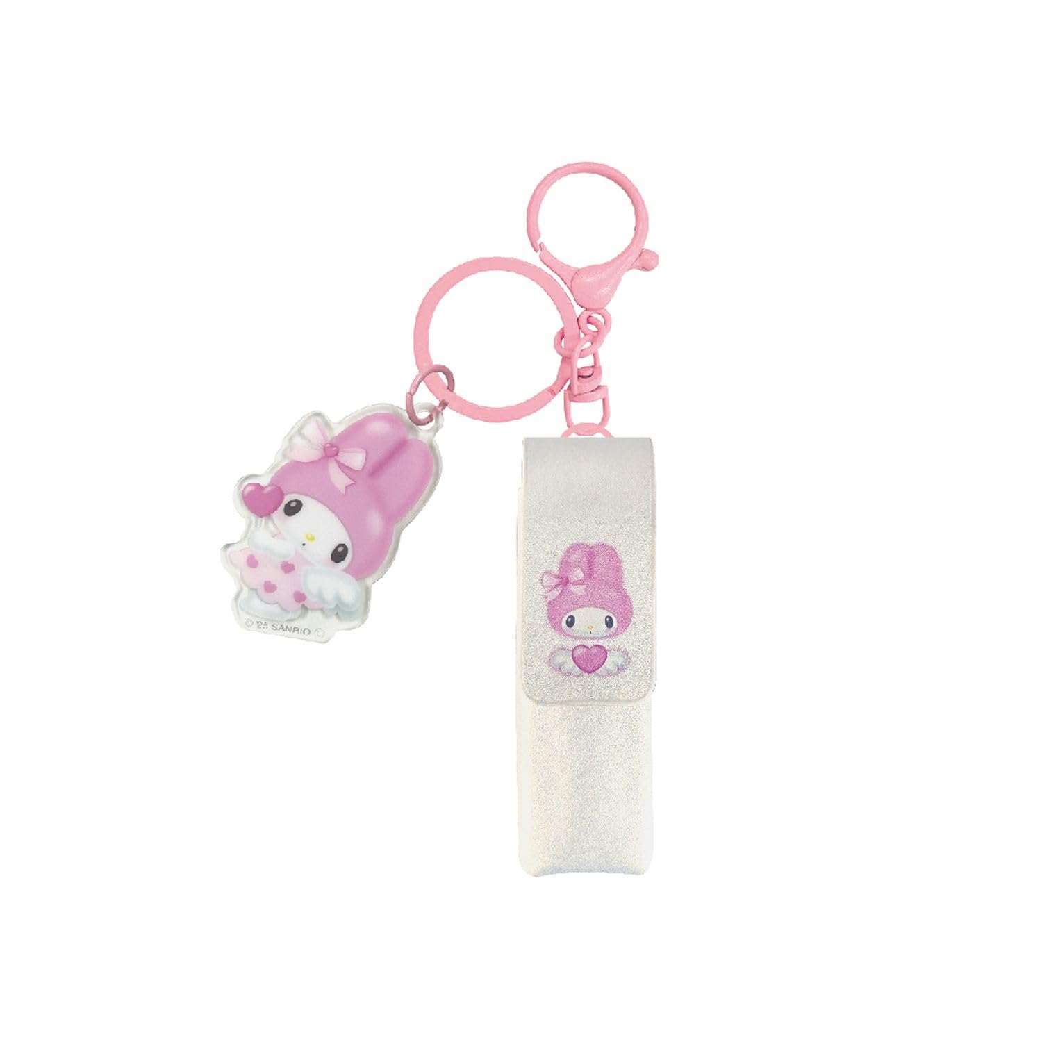 

San Art Sanrio Characters Angel Series Lip Case Charm My Melody SAN-0062-WH