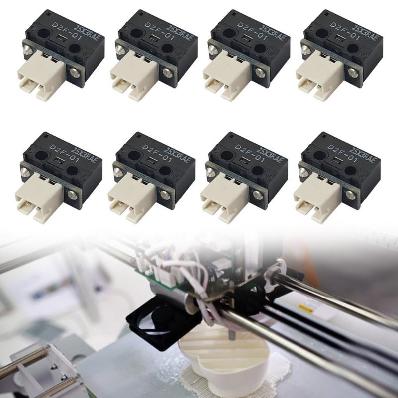 D2F 01 Limit Switches D2F-01 ERCF V2 Endstop with PH2.0 Connector For DIY 3D Printer Parts and Single Board Projects 8PCS