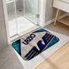Lazio Print Flannel Kitchen Mat Christmas Soft Area Rug Non Slip Floor Carpet Home Decoration