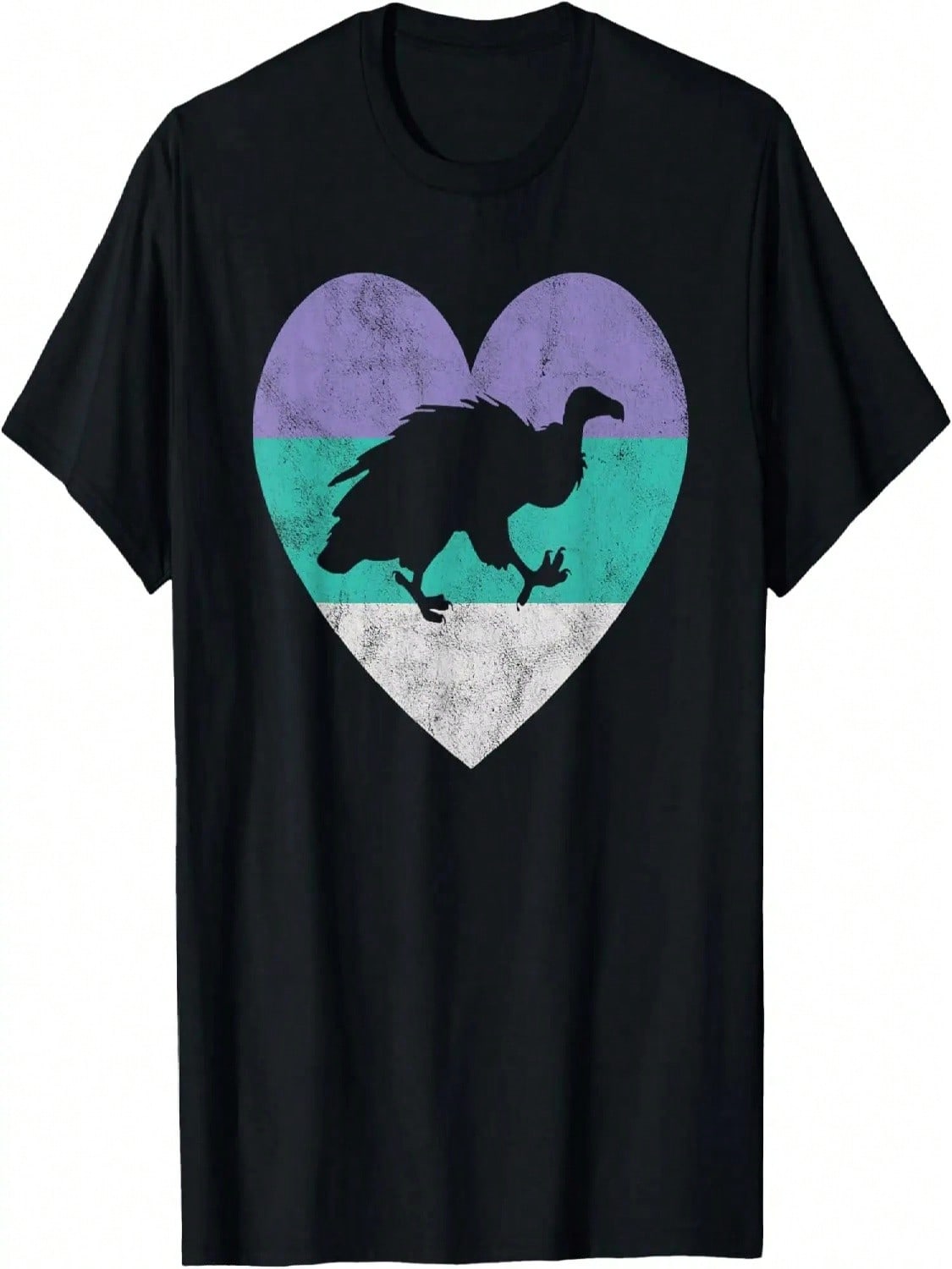 Vulture Gift For & Girls Retro Cute T-Shirt S разноцветный