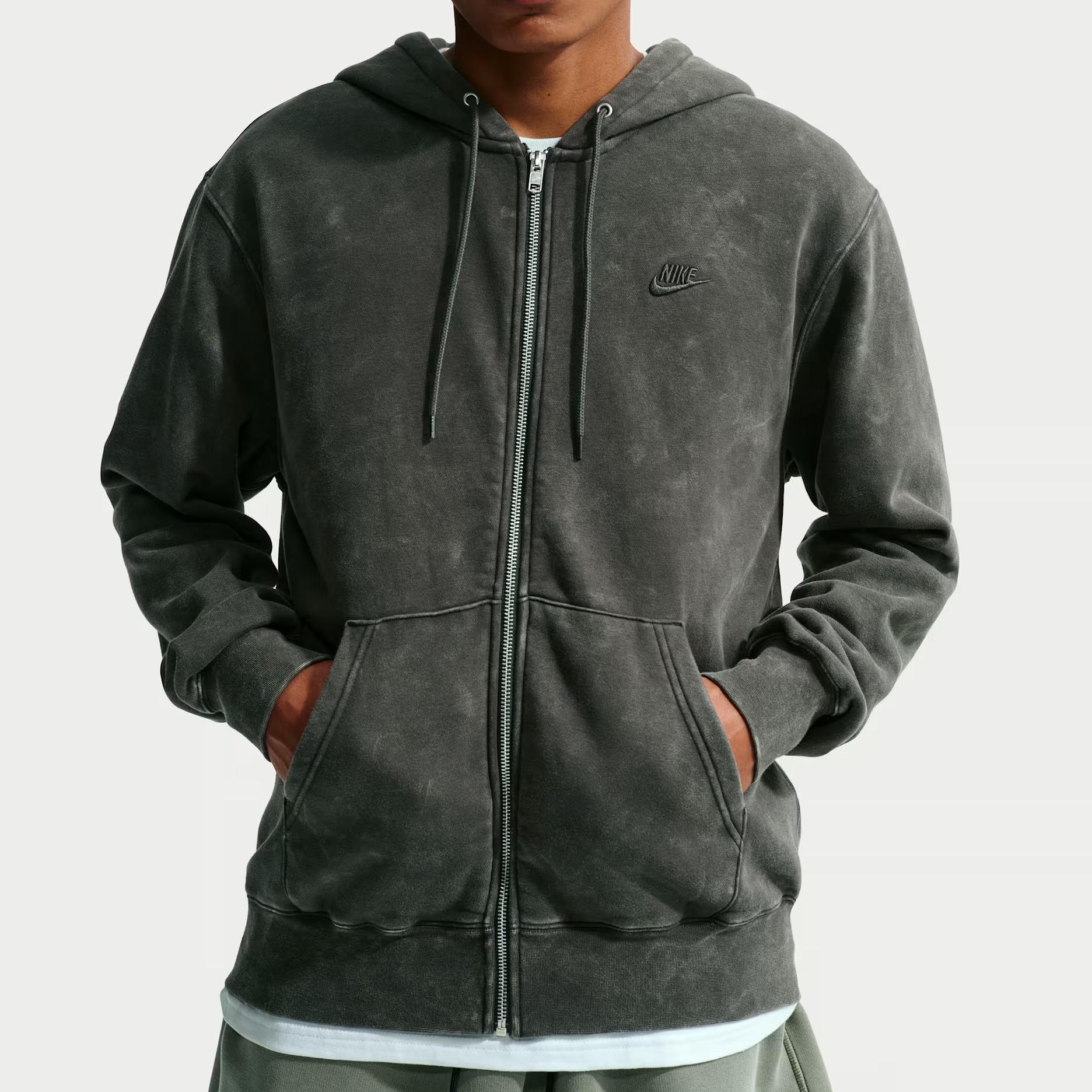 Nike Club Sweatshirts Men`s Charcoal Gray/Charcoal