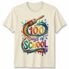 Happy 100 Days Of School Teachers Students Unisex Tshirt Unisexs Unisexs Tee
