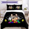 3pcs Game Controller Bedding Set Duvet Cover Closure Includes 1 Duvet Cover & 2 Pillowcases, Soft and Comfortable for All Seasons.