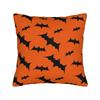 Halloween Bat Cartoon Pillowcase Printing Cushion Cover Decoration  Pillow Case Cover Bedroom Zipper