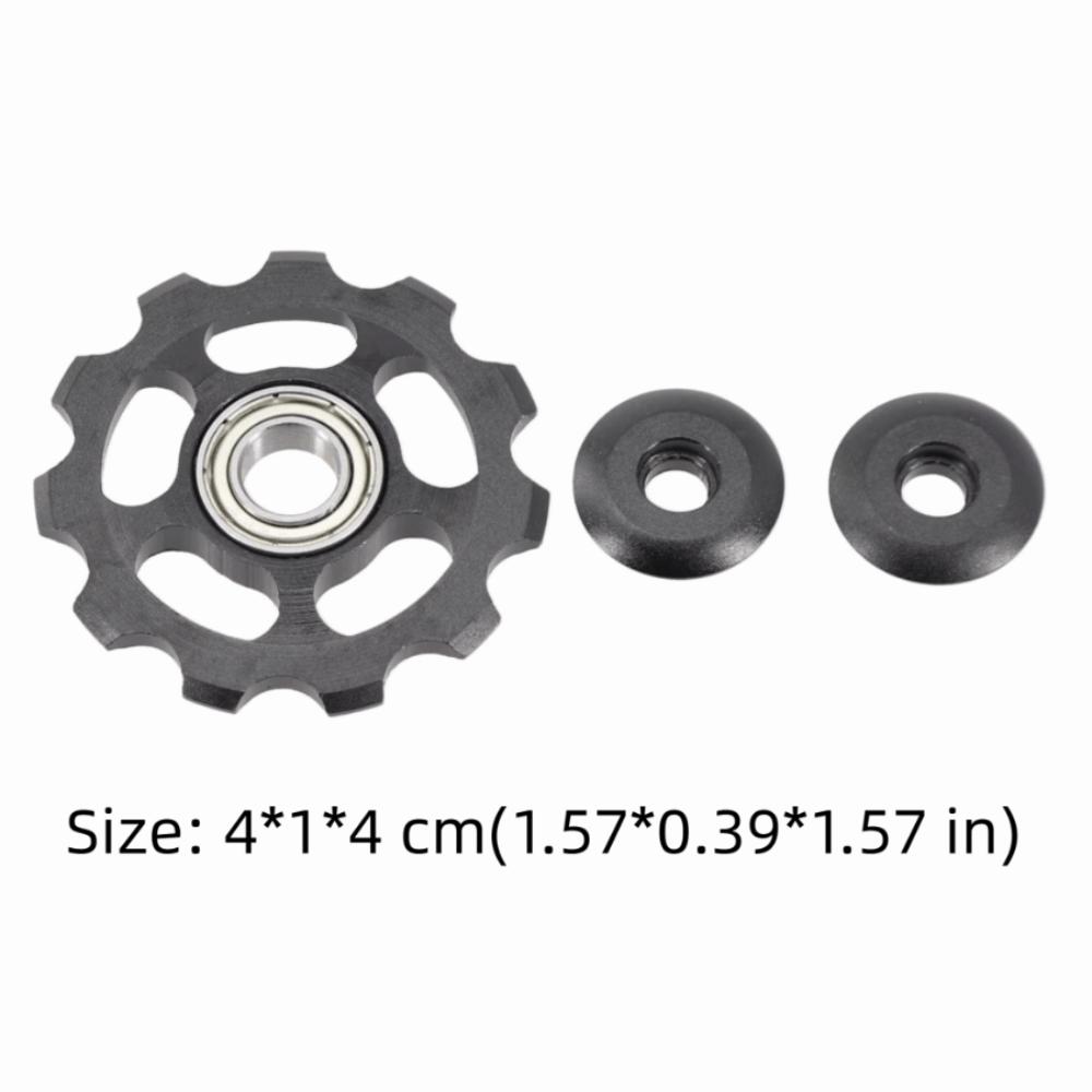 Sealed Bearing Bike Jockey Wheel Aluminum Zinc Zinc Alloy Bicycle Bearing for 2pcs Road Bike