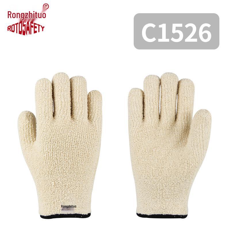 Ohnivzdorné Žáruvzdorné Flexibilní Aramidové Rukavice - Vysoká Teplota a Ochrana proti Řezu