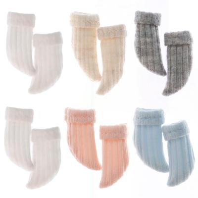 [ISHR] Obitsu 11 OB11 Größe Kostüm Socken für 11cm Obitsu Puppenkörper, Einfarbige Farben, 5 Farben, Set mit 6 Paaren