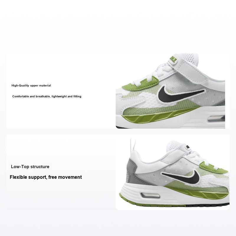 Nike Кроссовки Air Max Solo PS Chlorophyll Kids белые дымчато-серые черные FZ0944-100 25
