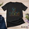 WASD RGB Keyboard Keys PC Gaming T-Shirt for Computer Gamers Unisex T-shirt