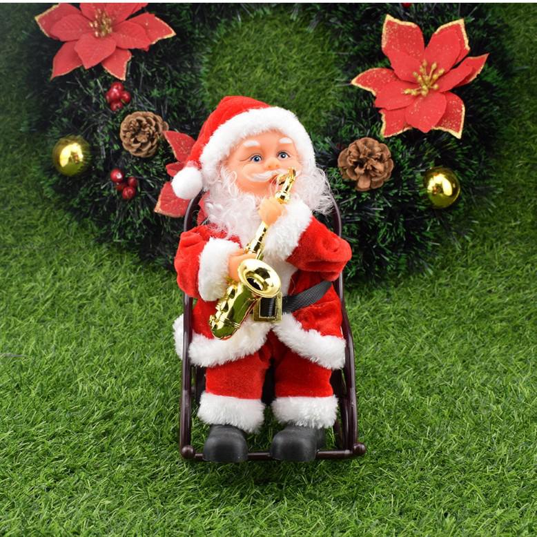 Classic Santa Claus Climbing Rope with Beads - Christmas Decoration Toy