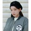 WOMAN Cloverheart Wool Blend Beret Black CO2404CA31BK 1549362