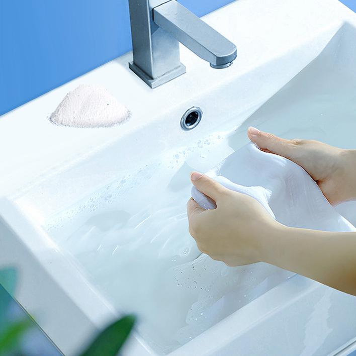 Lingettes Eclaircissantes à l'Oxygène et Détachantes Peignoirs Linge Jaunissement Moisissures Taches Nettoyage en Profondeur Sans Dommage Formule Oxygène Actif
