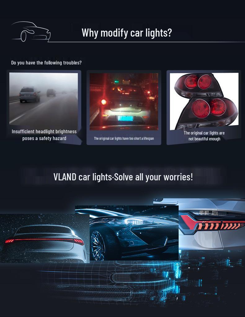 LED Headlight Assembly & Daytime Running Lights for Jimny 2018+ Modification