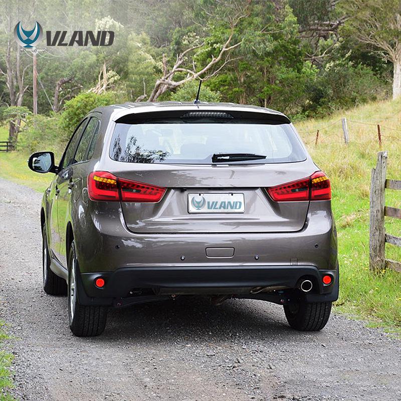 VLAND LED Tail Light Assembly for 2012-Present Mitsubishi ASX: Turn Signal & Brake Light