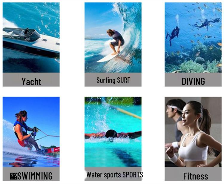 Women's Long Sleeve Two-Piece Wetsuit Set - Quick-Dry, Sun-Protective Surf & Snorkel Suit, with Matching Men's Jellyfish Suit.